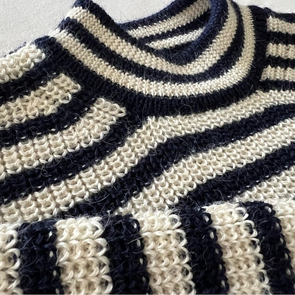 Eleven Six Mia Sweater in Ivory/Navy Stripe - Picture 11 of 15